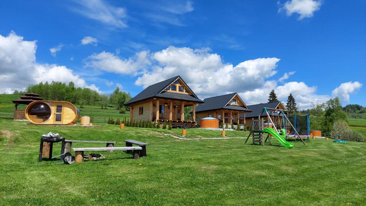 Domki Gorce Klikuszowa Sauna Jacuzzi Exteriér fotografie