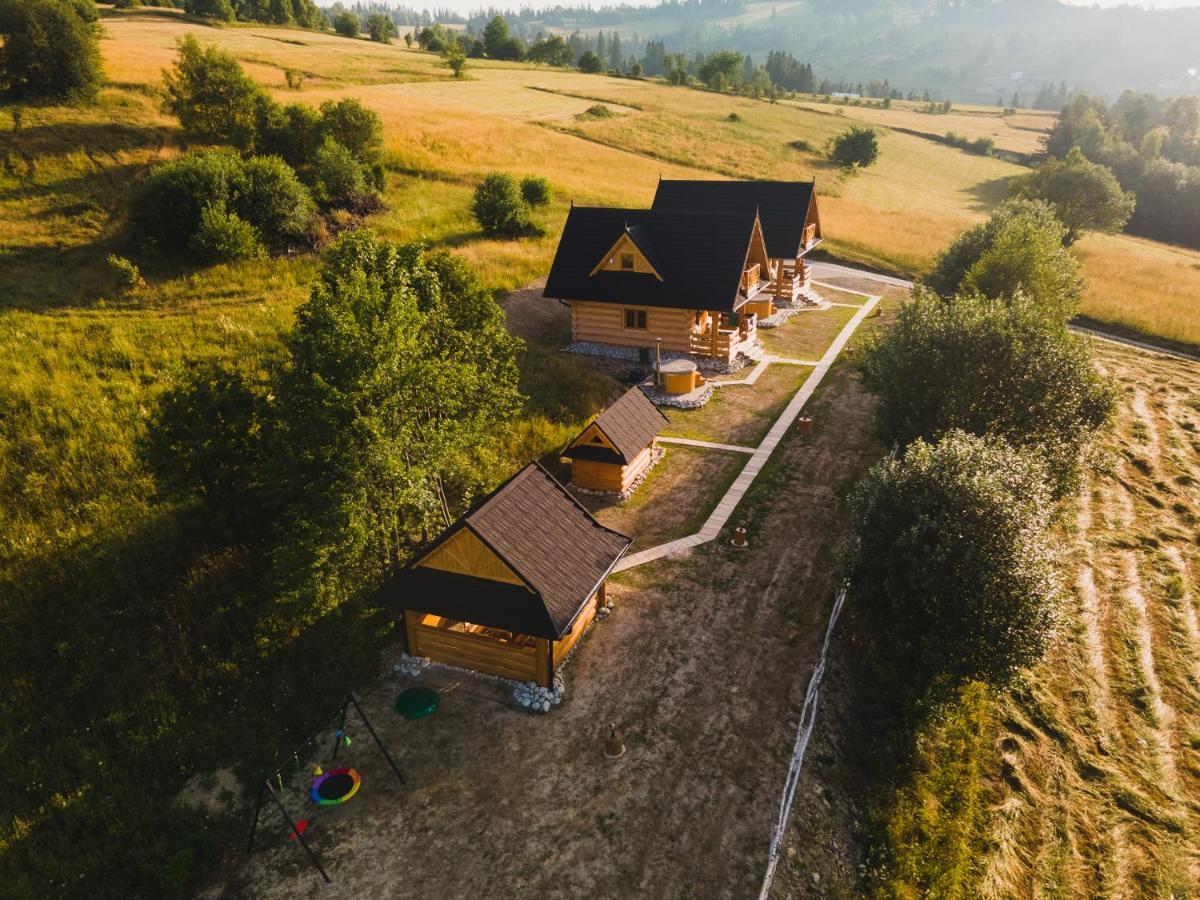 Domki Gorce Klikuszowa Sauna Jacuzzi Exteriér fotografie