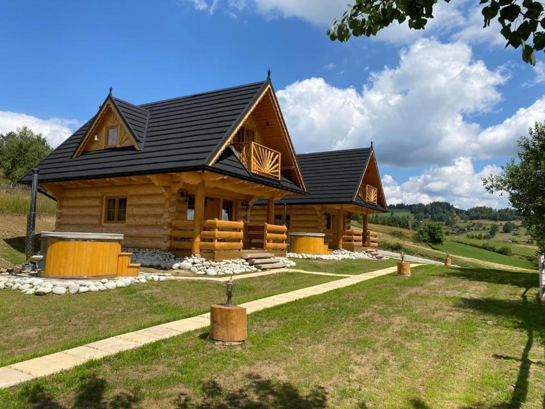 Domki Gorce Klikuszowa Sauna Jacuzzi Exteriér fotografie
