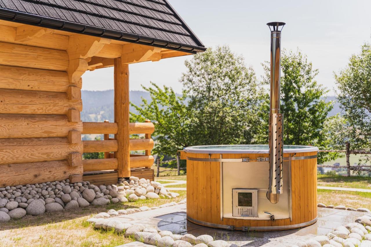 Domki Gorce Klikuszowa Sauna Jacuzzi Exteriér fotografie