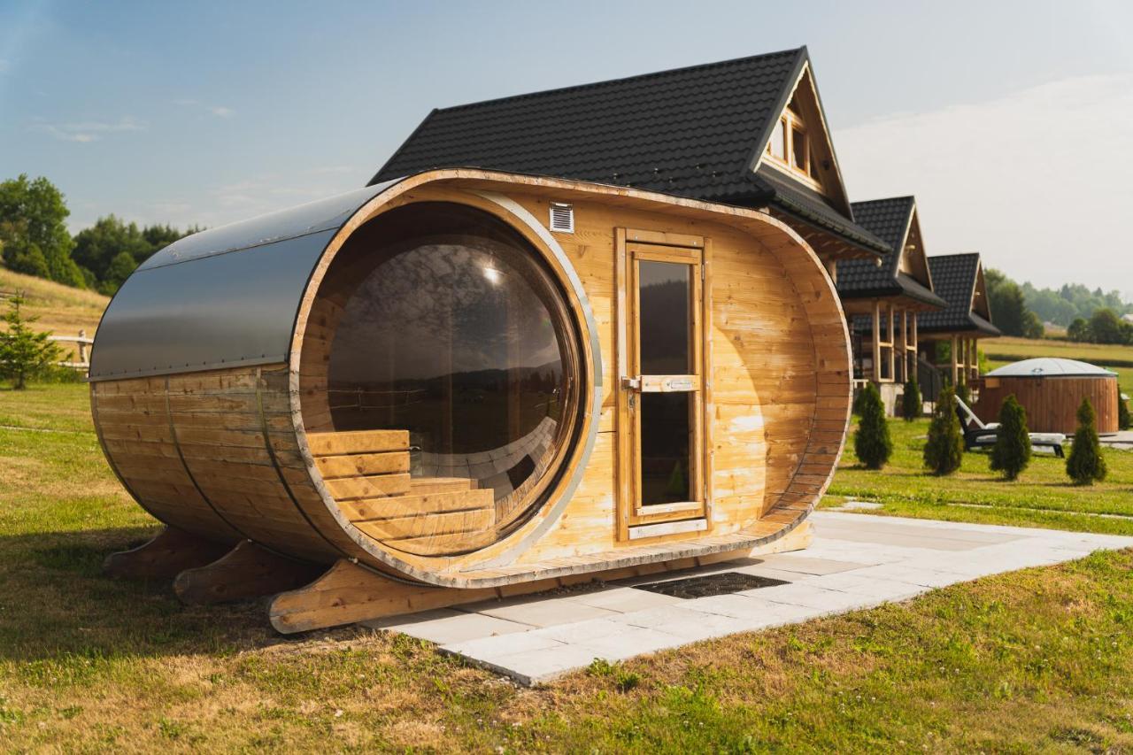 Domki Gorce Klikuszowa Sauna Jacuzzi Exteriér fotografie