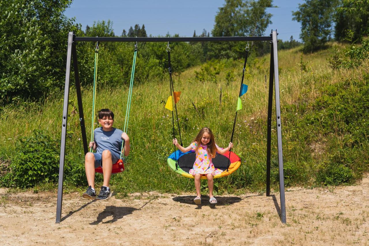 Domki Gorce Klikuszowa Sauna Jacuzzi Exteriér fotografie