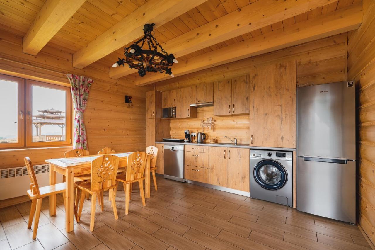 Domki Gorce Klikuszowa Sauna Jacuzzi Exteriér fotografie