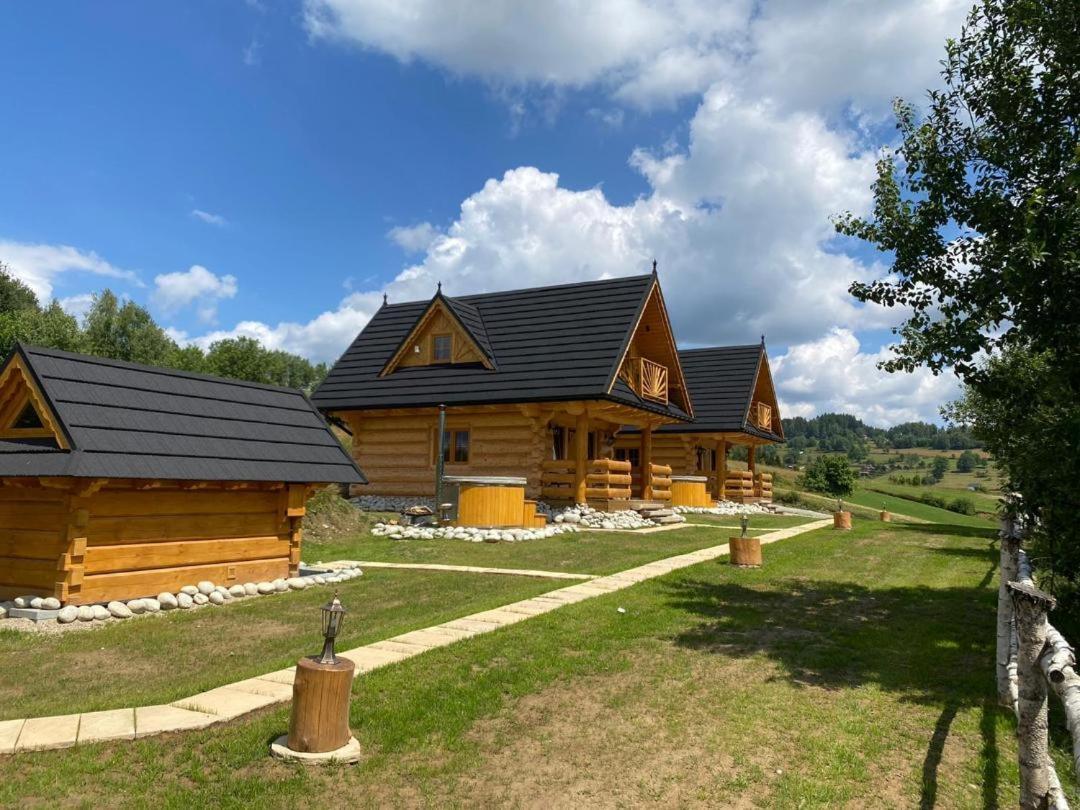 Domki Gorce Klikuszowa Sauna Jacuzzi Exteriér fotografie