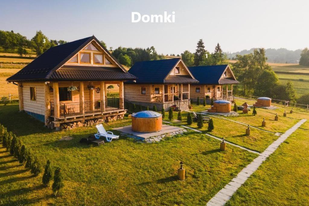 Domki Gorce Klikuszowa Sauna Jacuzzi Exteriér fotografie