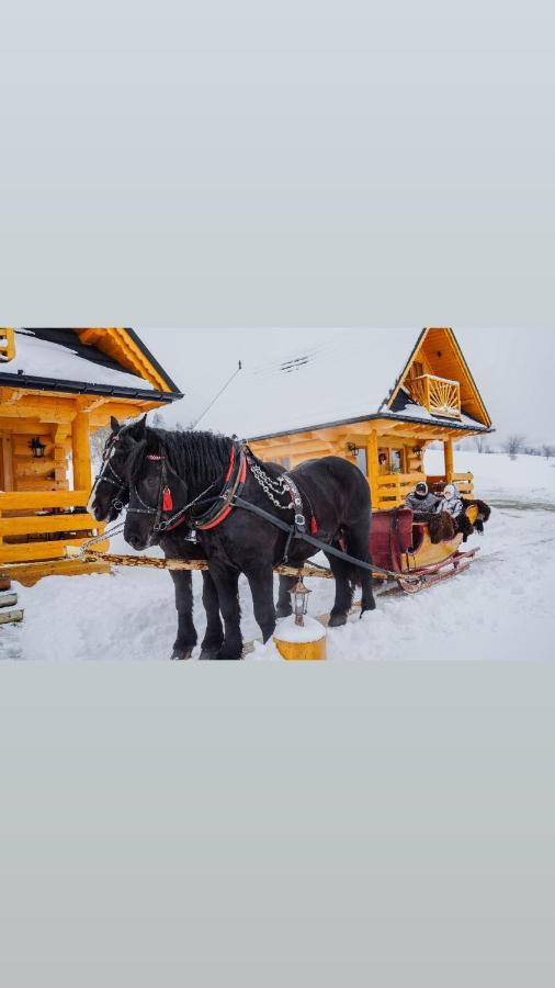 Domki Gorce Klikuszowa Sauna Jacuzzi Exteriér fotografie